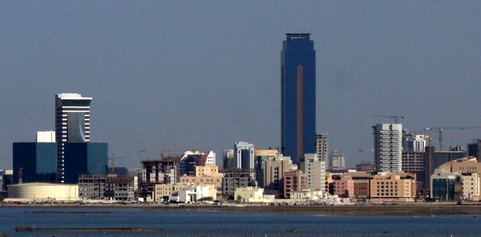 Bahrain active travel landscape image.